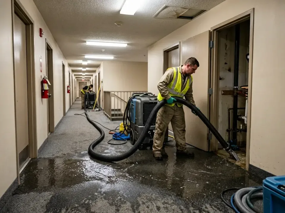 multi-unit-apartment-hallway-f-005 — frequently asked questions, Emergency Burst Pipe Water Extraction & Removal in Cisco, TX